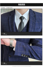Load image into Gallery viewer, Men Fashion Business Casual Suits
