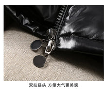 Load image into Gallery viewer, Men's Cotton Padded Warm Parkas High Quality Glossy Winter Coats
