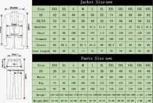 Load image into Gallery viewer, Mens  Slim Fit Double Breasted  Suit

