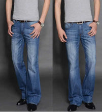 Load image into Gallery viewer, Men's  Flared  Boot Cut Designer Classic Jeans
