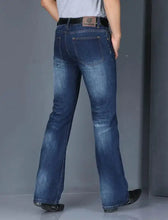 Load image into Gallery viewer, Men's  Flared  Boot Cut Designer Classic Jeans
