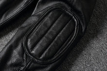 Load image into Gallery viewer, 2025 New Leather Jacket Top Layer 100% Cowhide Leather Clothes Men's Stand Collar Motorcycle Clothes  Autumn Winter Plus Size
