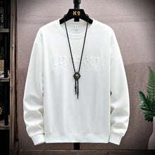 画像をギャラリービューアに読み込む, Men's Round Neck Long Sleeved  Long-sleeved Sweatshirt
