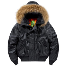 Load image into Gallery viewer, Men's  Padding Parkas Outdoor Fur Hooded Jacket
