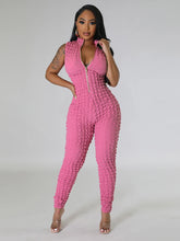 Load image into Gallery viewer, Sleeveless Zip Up Chic and Elegant Woman Jumpsuit
