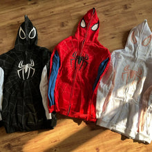 Load image into Gallery viewer, American Spider Vintage Zip Up Hoodie
