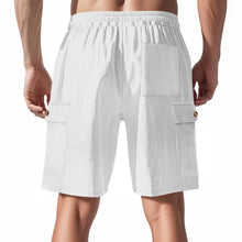 Load image into Gallery viewer, American Men's Heavy Loose Four Seasons Hip Hop Casual Sports Running Corduroy Tooling Shorts
