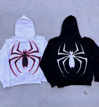 Lade das Bild in den Galerie-Viewer, Full Zip Up Spider Hoodie
