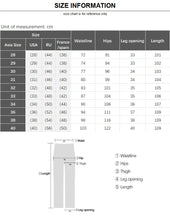 Lade das Bild in den Galerie-Viewer, WTHINLEE Four Seasons New Office Business Casual Men's Jeans American High Quality Loose Straight Retro Versatile Denim Trousers
