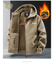 Load image into Gallery viewer, Winter New Fashionable Plush Thickened Warm Hooded Jacket
