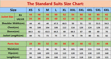 Load image into Gallery viewer, Men's Formal  Jacquard 2-Piece Wedding Suit Shawl Lapel Blazer with Pants Slim Fit Tuxedo Business Costume for Groom Party Prom
