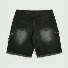 Load image into Gallery viewer, New high-end denim shorts for men in spring and summer of 2025, loose and versatile, trendy brand business casual denim shorts
