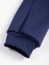 Load image into Gallery viewer, Men's Suit Two-Piece Tracksuit Plush Thickened Warm Sports Jacket+Trousers Sports Suit Winter Outdoor Casual Hoodie Sportswear
