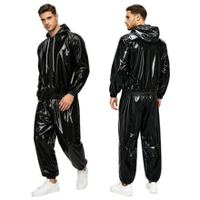 Load image into Gallery viewer, Mens Hooded Windbreaker Jogging Track Suit
