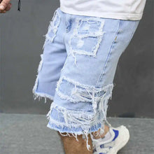 Load image into Gallery viewer, Ripped Denim Distressed Cat Whiskers Short
