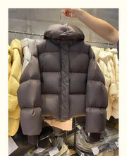 Load image into Gallery viewer, Women  Puffer Casual Loose Hooded Parkas Jacket
