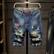 Load image into Gallery viewer, New in Ripped Shorts Men's Vintage Shorts
