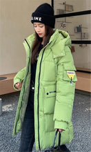 Load image into Gallery viewer, Parka Down Cotton Loose Hooded Long Coat
