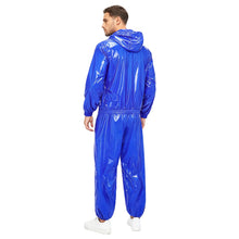 Load image into Gallery viewer, Mens Hooded Windbreaker Jogging Track Suit
