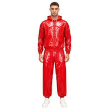 Load image into Gallery viewer, Mens Hooded Windbreaker Jogging Track Suit
