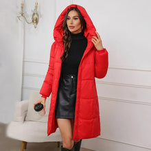 Load image into Gallery viewer, Winter Jacket with Hood Thickened Padded Down Coat
