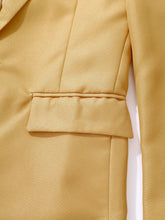 Load image into Gallery viewer, Men  Long Sleeve Lapel Blazer Jacket with Pants
