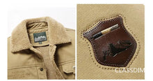 Load image into Gallery viewer, Men Winter Coats Wool Liner Thicker Warm Winter Jackets Good Quality Men Cotton Casual Jackets Outerwear Winter Coats Size 6XL
