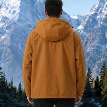 Load image into Gallery viewer, Men's Outdoor Jacket Waterproof Windbreaker Sports Climbing Trekking Multiple Pockets Skiing Softshell Zipper Hooded Jackets
