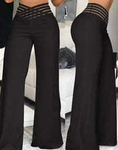 Lade das Bild in den Galerie-Viewer, Elegant High Waist Wide Leg Pants
