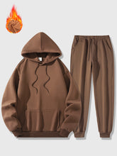 Load image into Gallery viewer, Men's Sports 2-piece Solid Color Casual Set
