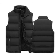 Load image into Gallery viewer, Mens Vest Warm Sleeveless Waterproof Zipper Jacket
