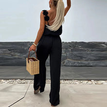 Load image into Gallery viewer, Female Jumpsuit For Women Casual Summer Solid Loose Long Pants Jumpsuit Women Bohemian Rompers Jumpsuit Overalls Female
