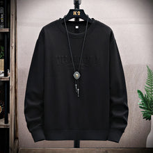 画像をギャラリービューアに読み込む, Men's Round Neck Long Sleeved  Long-sleeved Sweatshirt
