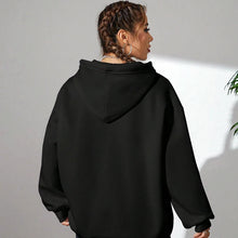 Load image into Gallery viewer, Funny Heart Pattern Printed Kangaroo Pocket Hoodies 90s Casual Sweatshirts Graphic Y2k Hooded Women's Gothic Streetwear Clothes
