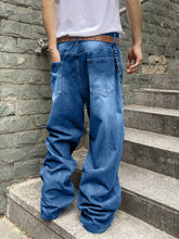 Load image into Gallery viewer, Men's Casual American Street Style Loose Jeans
