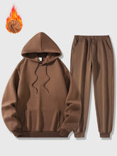 Load image into Gallery viewer, Men's Sports 2-piece Solid Color Casual Set
