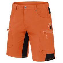 Cargar imagen en el visor de la galería, Pantalones cortos TACVASEN de verano para hombre, de secado rápido, hasta la rodilla, para senderismo, pesca, running, ligeros y con múltiples bolsillos.
