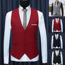 Load image into Gallery viewer, Men Slim Fit  High Quality Vests
