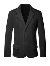 Load image into Gallery viewer, Summer Men's  Knitted  Blazer Single-breasthed Lightweight Casual Outerwear
