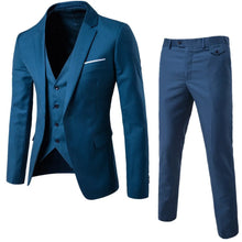 Load image into Gallery viewer, Mens Two Piece Slim Casual Dress Suit

