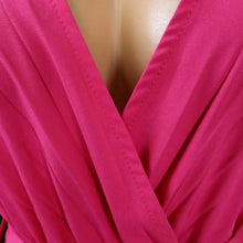 Load image into Gallery viewer, Elegant Pleated Jumpsuits &amp; Rompers Full Sleeve V Neck High Waisted Fashion Ladies Birthday Party Dinner Outfits Overalls Cloth
