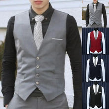 Load image into Gallery viewer, Men Slim Fit  High Quality Vests

