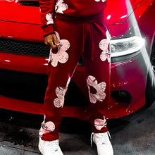 Load image into Gallery viewer, Men Clothing Embroidery Sweatshirt  Pant Sets

