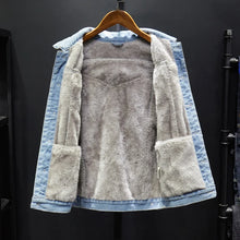 Lade das Bild in den Galerie-Viewer, Denim  Men Casual Loose Jacket
