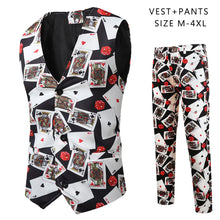 Load image into Gallery viewer, Men's Luxury Suit 3 Piece  Paisley Formal Suits
