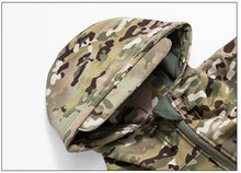 Load image into Gallery viewer, Men Outdoor Three-in-one  All-weather Camouflage Assault Jackets Male Breathable Windbreaker Warm Coats Sportswear Jackets 4XL
