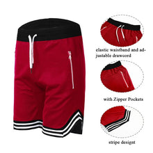 Load image into Gallery viewer, Men's Sports Basketball Shorts Mesh
