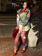 Load image into Gallery viewer, Sister Linda Trend o-Neck Full Sleeve Skinny Jumpsuit
