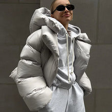 Load image into Gallery viewer, Women's New Breadms Cotton Short Hooded  Jacket
