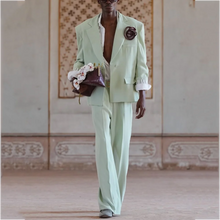 Load image into Gallery viewer, Men t Notch Lapel Solid Color Straight Fit  Suit
